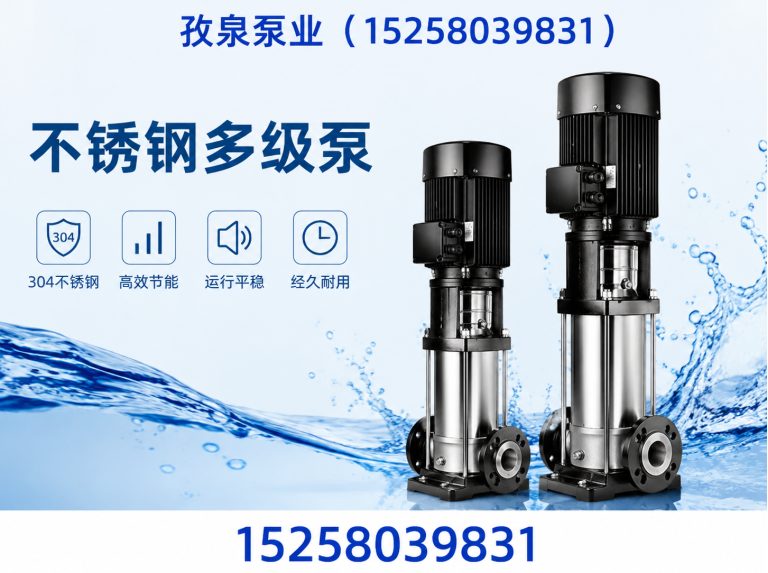 浙江立式多级离心泵展示图